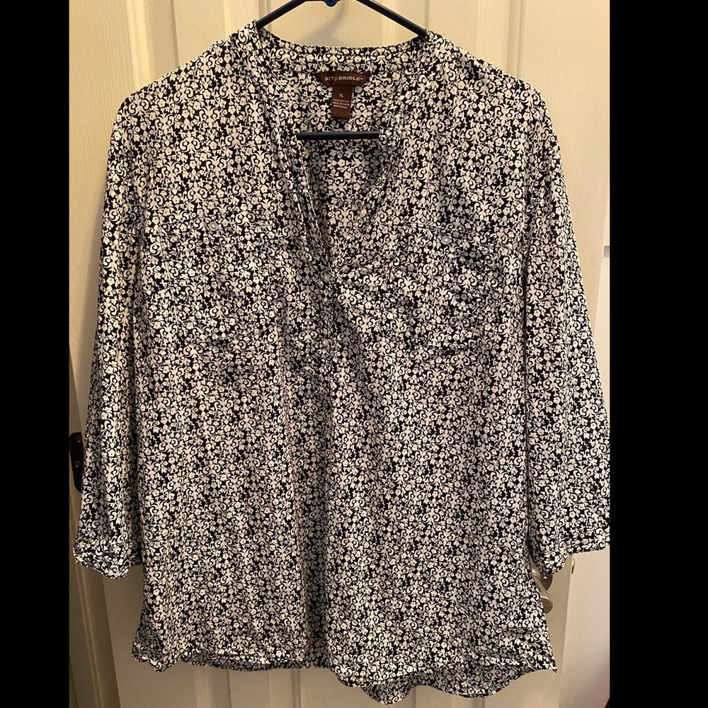 Bit & Bridle 3/4 sleeve tunic